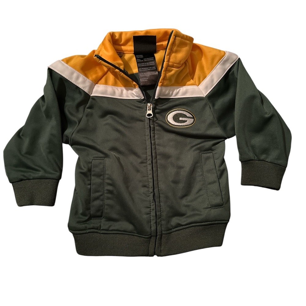 NFL Greenbay Packers 12M Zip-Up Jacket